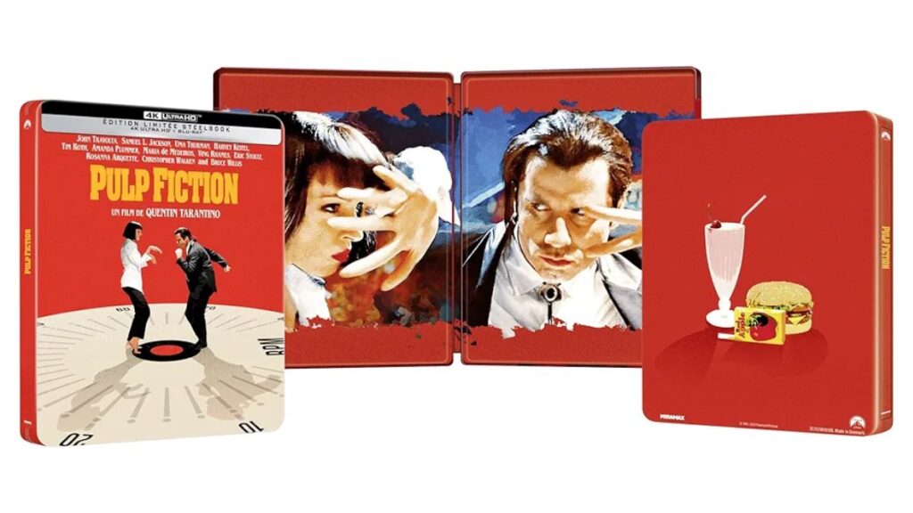 Blu-ray steelbook Pulp Fiction