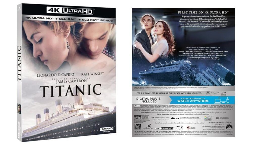 Blu-ray Titanic