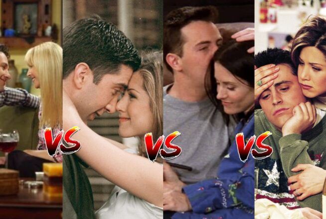 Sondage : quel est le couple le plus sous-côté dans Friends ?