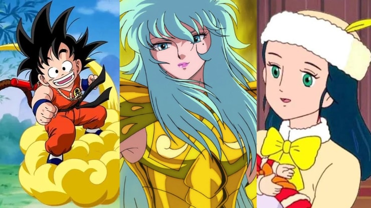 Quiz : t'es un enfant des années 80 si tu relies ces  5 personnages à leur anime