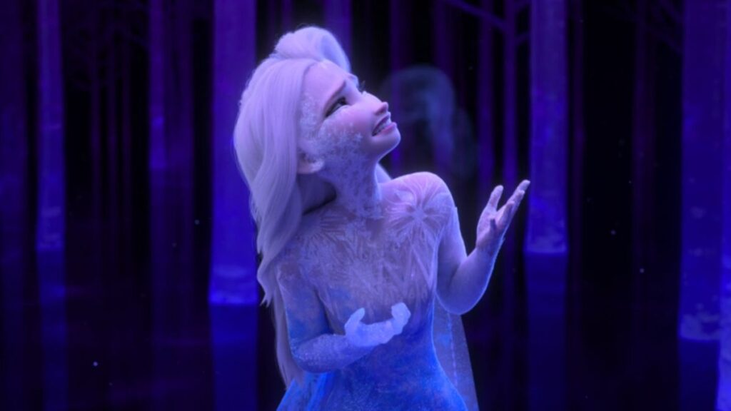 Elsa finit par mourir gelée dans La Reine des Neiges 2