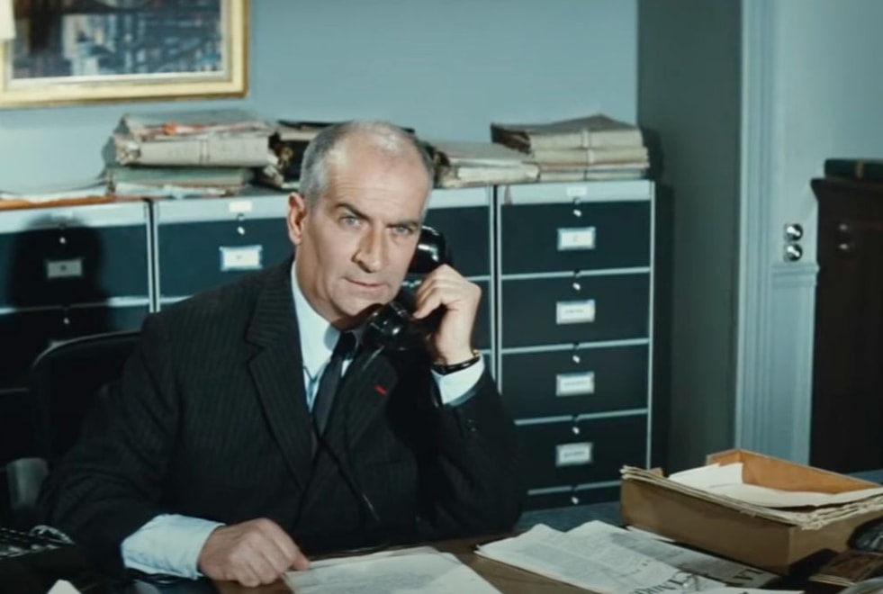 Quiz tu captures Fantômas si t’as 5/5 à ce quiz sur les films avec Louis de Funès