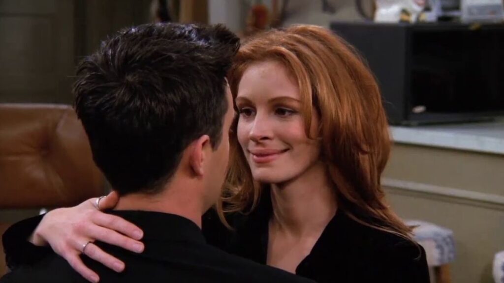 Julia Roberts joue Susie Moss dans Friends.