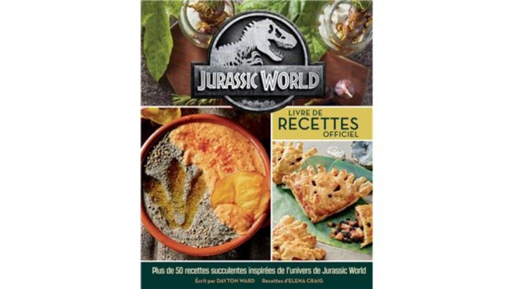 Image livres de recettes Jurassic World