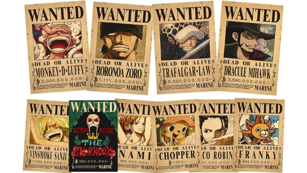 Image posters one piece