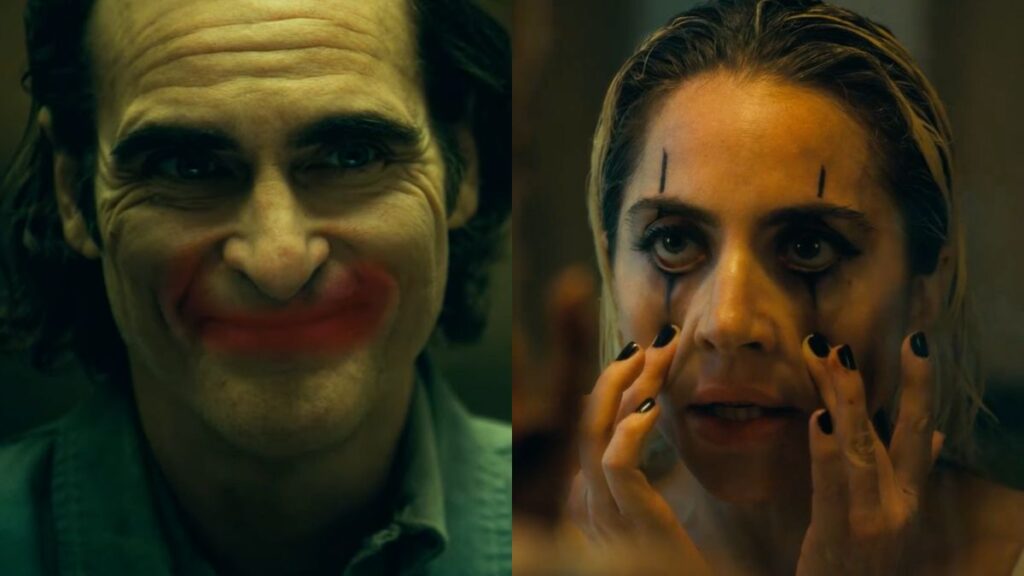 Joaquin Phoenix et Lady Gaga dans Joker Folie à deux