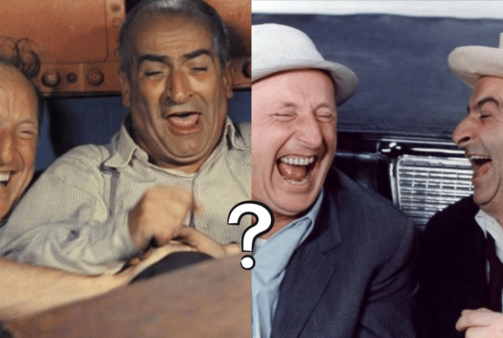 Quiz : seras-tu assez concentré pour savoir si ce personnage vient du Corniaud, La Grande Vadrouille ou aucun des deux ?
