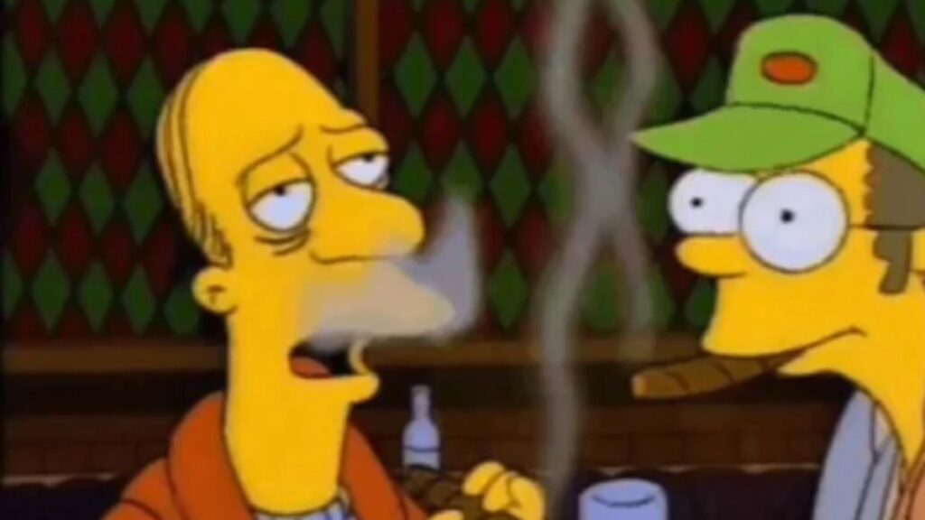 Larry dans la série Les Simpson