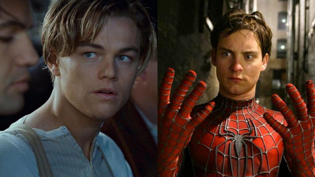Leonardo DiCaprio and Spider-Man