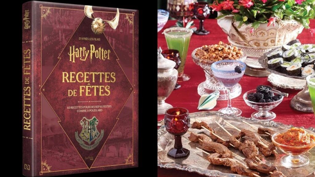 Livres de recettes Harry Potter fêtes