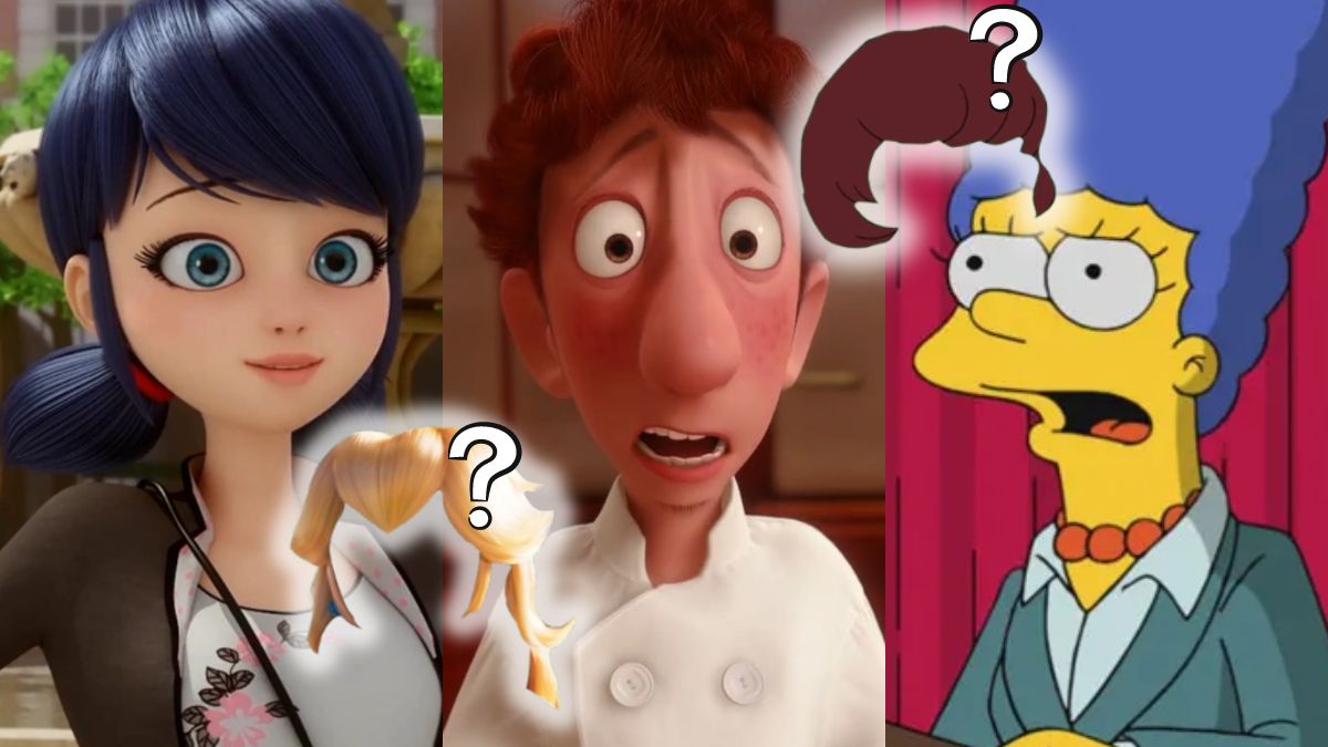 Quiz : t&rsquo;as raté ton enfance si tu ne reconnais pas ces 15 personnages de dessins animés grâce à leurs cheveux
