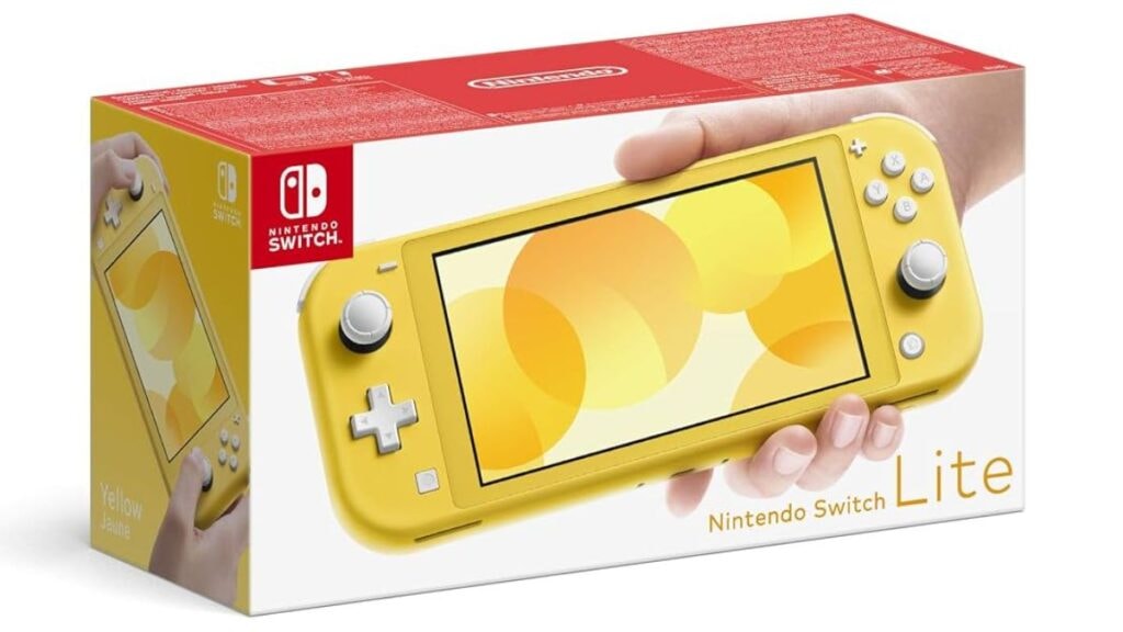 Nintendo Switch Lite jaune