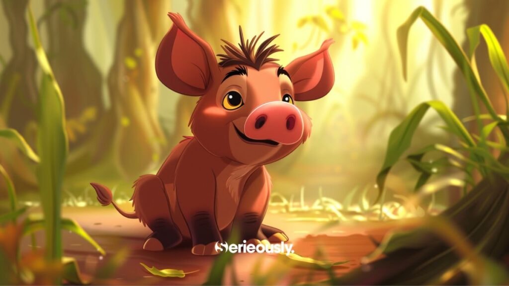 Pumbaa de Disney en intelligence artificielle IA