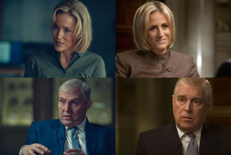 Scoop : les personnages dans le film Netflix VS dans la vraie vie
