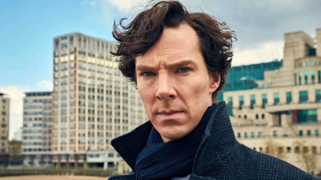 Benedict Cumberbatch dans la série Sherlock