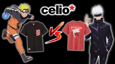 Sondage : Naruto vs Jujutsu Kaisen : vote pour ta collab' Celio préférée