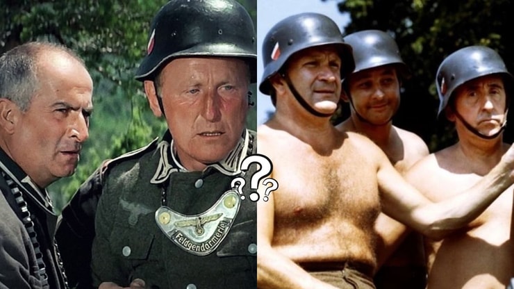 Quiz : t'as une meilleure culture que la moyenne si tu trouves si ces 5 images viennent de La Grande Vadrouille ou la 7eme compagnie