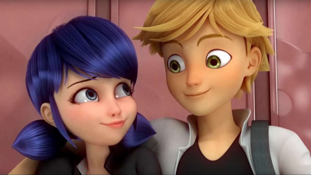 Miraculous personnages de Marinette et Adrien image