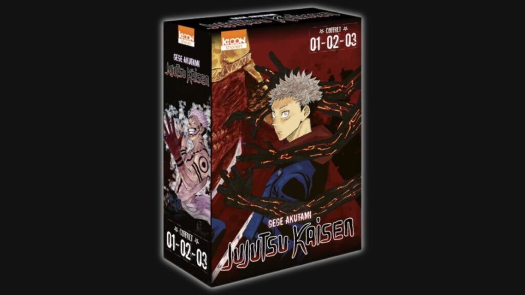 Coffret Jujutsu Kaisen vol. 1 à 3