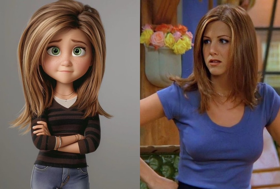 Une I.A imagine les personnages de Friends version Pixar… et c’est adorable