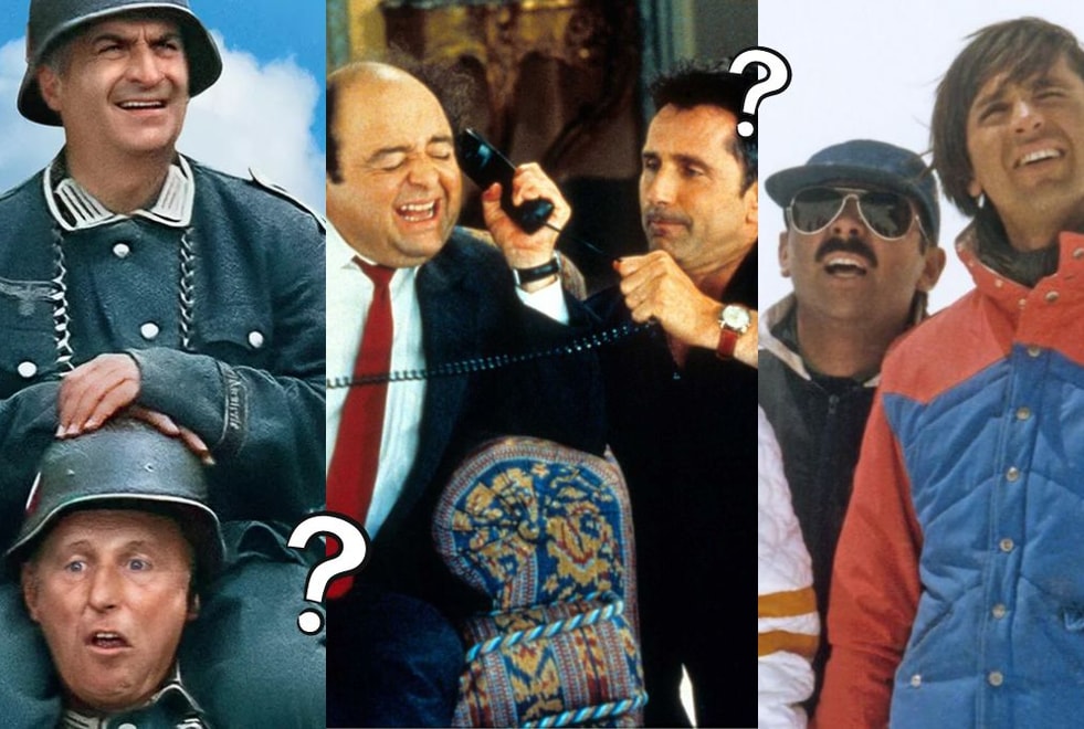 Quiz : ces 10 personnages viennent-ils de La Grande Vadrouille, Le Dîner de Cons ou Les Bronzés font du ski ?
