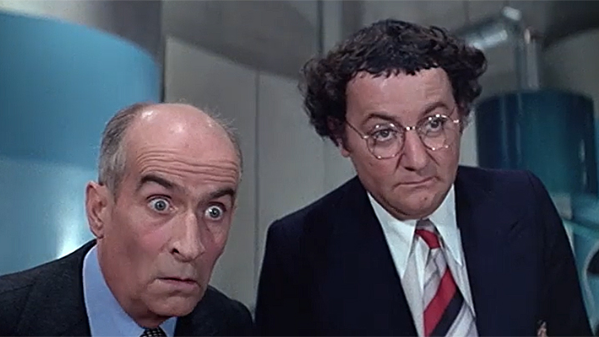 "Une réputation épouvantable", "Il est très méchant !" : Coluche et Louis de Funès se détestaient-ils sur le tournage de L'Aile ou la Cuisse ?