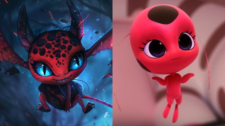 Miraculous : une IA imagine les Kwamis s'ils étaient méchants (et c'est terrifiant)