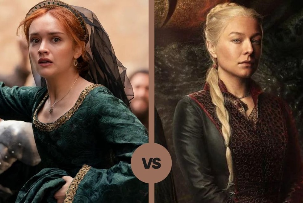 Sondage : tu préfères Alicent ou Rhaenyra dans House of the Dragon ?