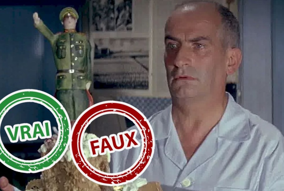 Seul quelqu’un qui a vu La Grande Vadrouille 10 fois aura 5/5 à ce quiz vrai ou faux
