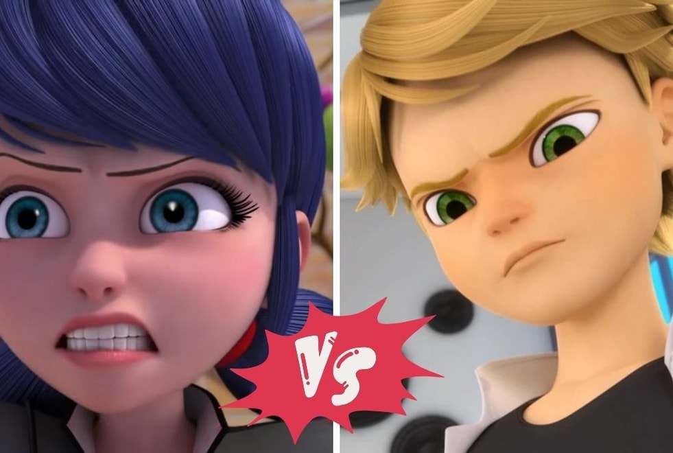 Sondage Miraculous : qui préfères-tu avoir en tant qu’ennemi entre Marinette et Adrien ?