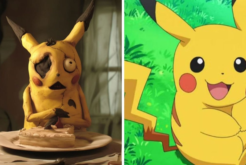 Une IA imagine les Pokemon dans l’univers de Tim Burton… et c’est perturbant