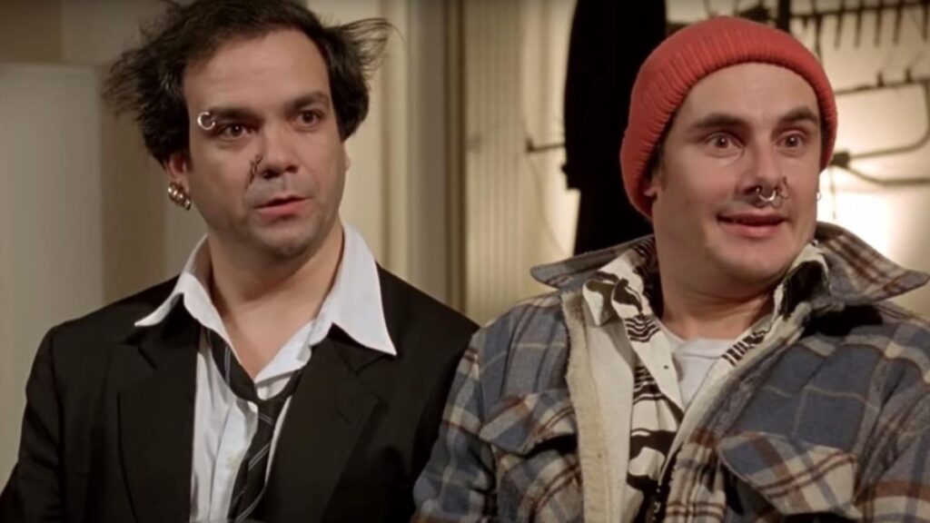 Didier et Bernard dans le film Les Trois Frères.