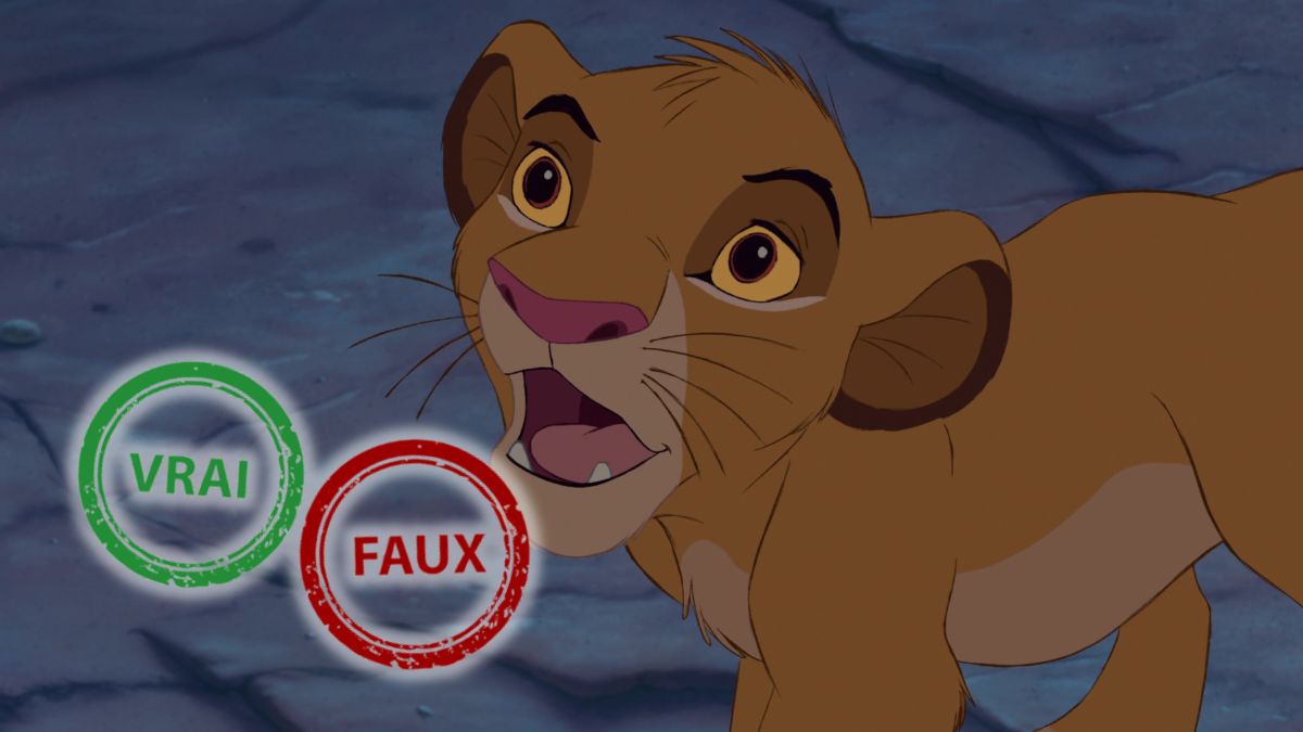 Tu sauves Mufasa si t'as 5/5 à ce quiz vrai ou faux sur Le Roi Lion