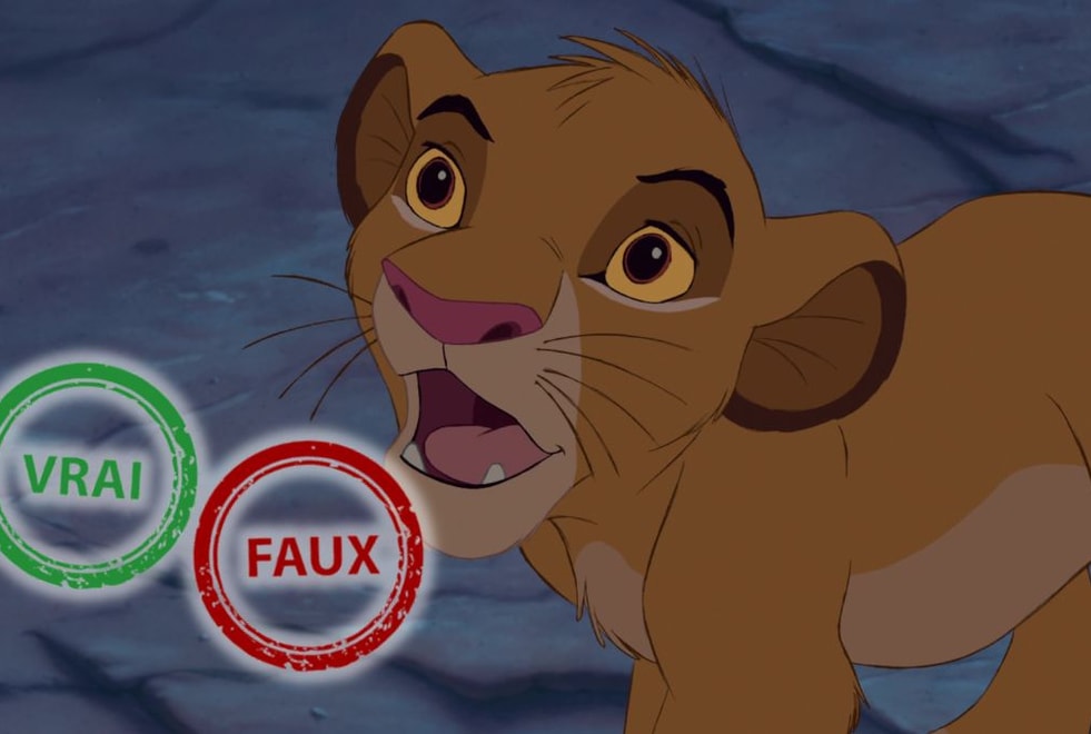 Tu sauves Mufasa si t’as 5/5 à ce quiz vrai ou faux sur Le Roi Lion