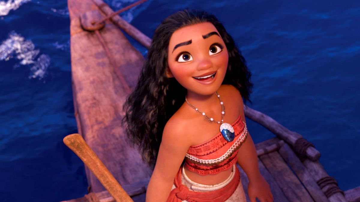 vaiana, sourire, princesse disney