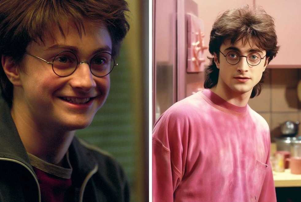 Une IA imagine Harry Potter version sitcom des années 80 et c’est hilarant