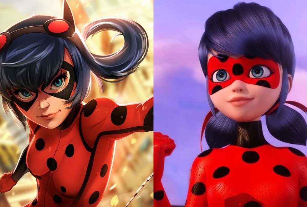 Une I.A imagine les personnages de Miraculous si c’était un dessin animé des années 80 et c’est fabuleux
