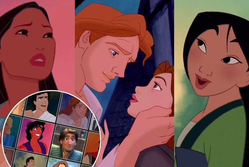 Quiz : t’es un enfant des années 90 si tu relies ces 5 princesses Disney à leur prince
