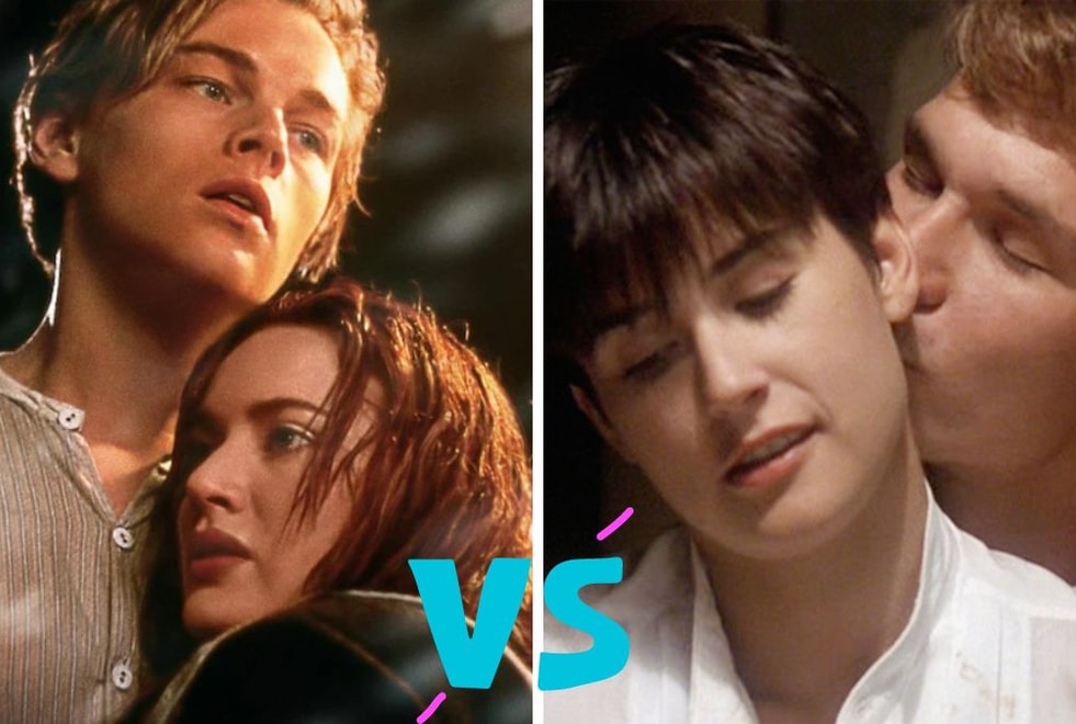 Sondage : quel film t’a fait le plus pleurer entre Titanic et Ghost ?