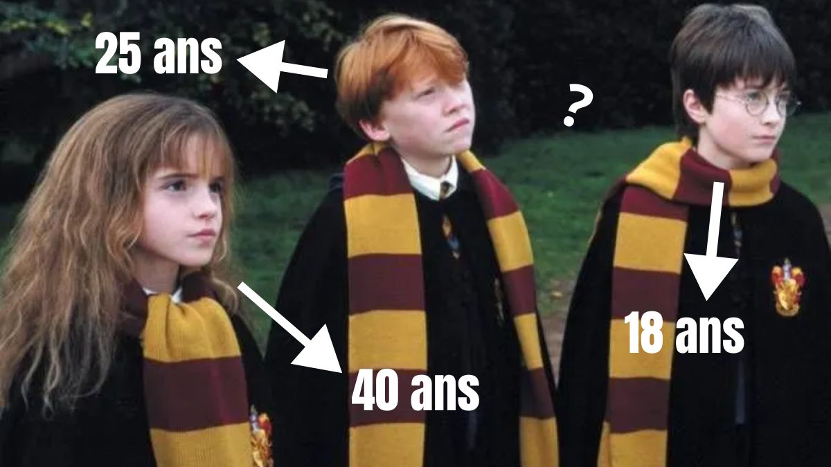 Quiz : choisis 7 personnages d&rsquo;Harry Potter, on devinera ton âge