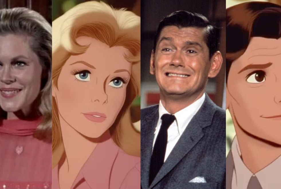 Une IA imagine les personnages de Ma sorcière bien-aimée dans l’univers Disney… et c’est magique !