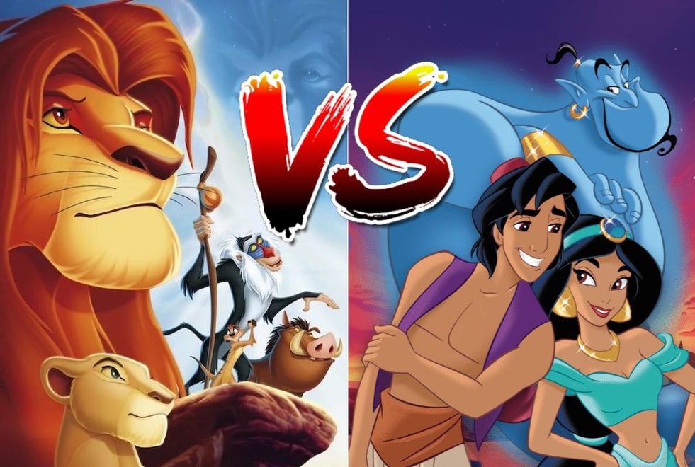 Sondage Disney : préfères-tu les chansons d’Aladdin ou du Roi Lion ?