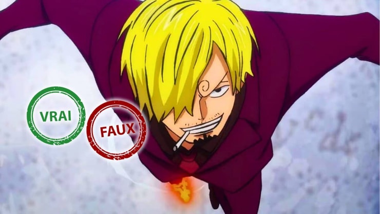 One Piece : tu rejoins les mugiwaras si tu as 10/10 à ce quiz vrai ou faux sur Sanji