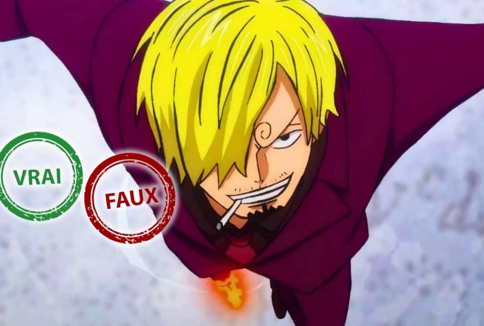 One Piece : tu rejoins les mugiwaras si tu as 10/10 à ce quiz vrai ou faux sur Sanji