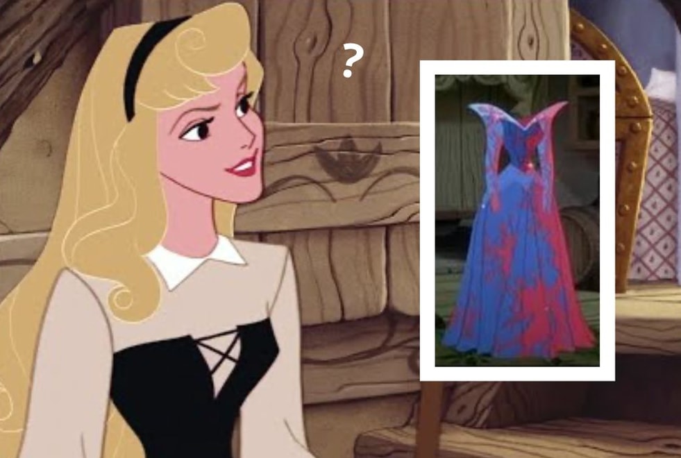 La Belle au bois dormant : rose ou bleue ? Quelle est la véritable couleur de la robe d’Aurore ?