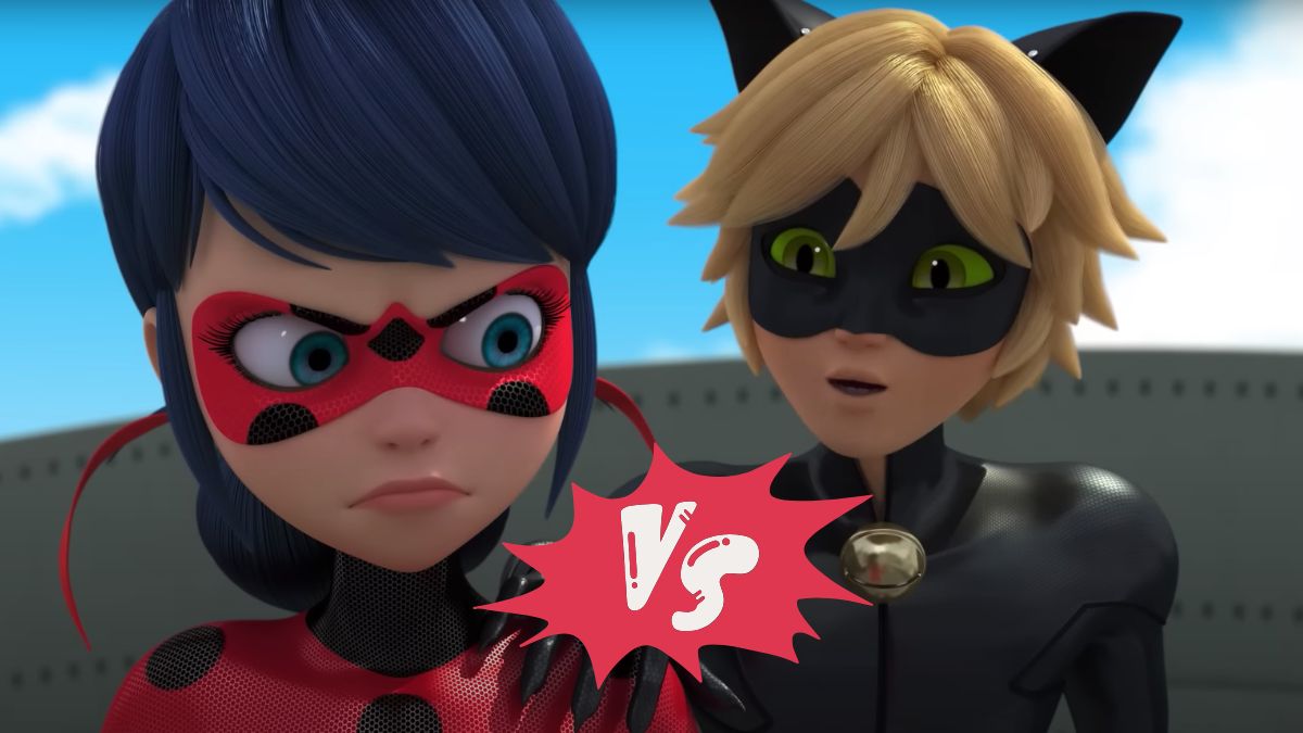 Sondage Miraculous : tu préfères te battre contre Ladybug ou Chat Noir ?