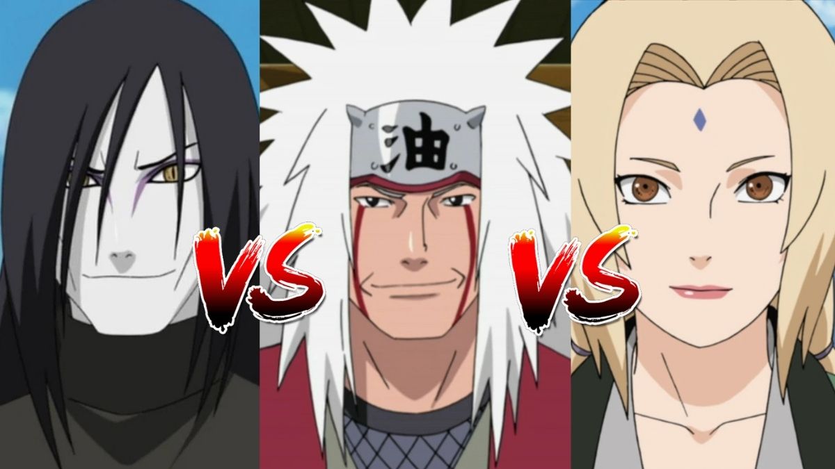 Sondage : joue à Kiss, Mary, Kill avec les trois ninjas légendaires de Naruto