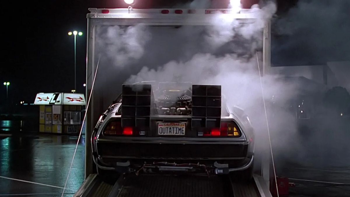 la-delorean-dans-retour-vers-le-futur