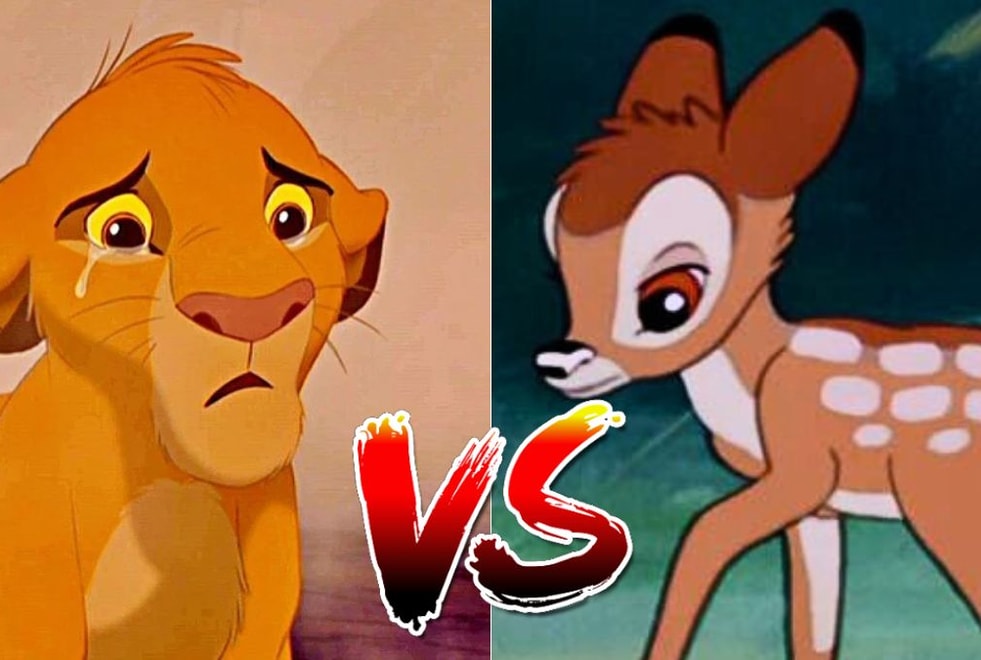 Sondage Disney : quel film t’a fait le plus pleurer entre Le Roi Lion et Bambi ?