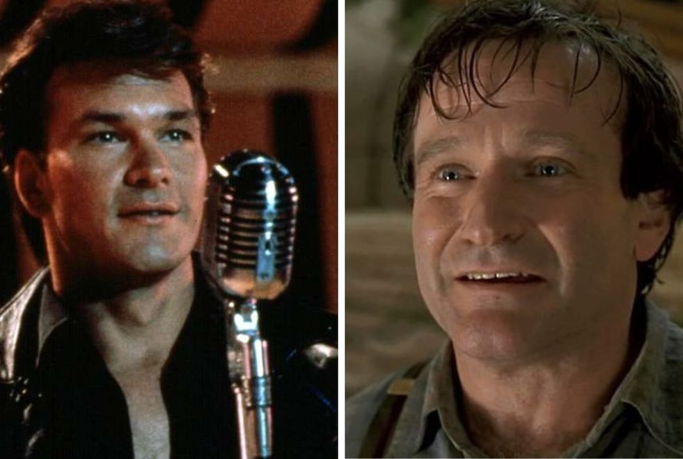 Quiz : ces 5 personnages ont-ils été joués par Patrick Swayze, Robin Williams ou aucun des deux ?